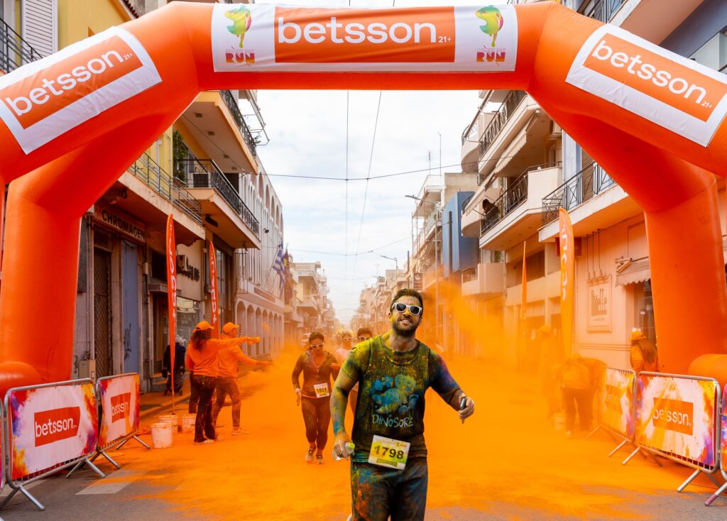 Η Betsson Official Sponsor του Colourday Run 2024